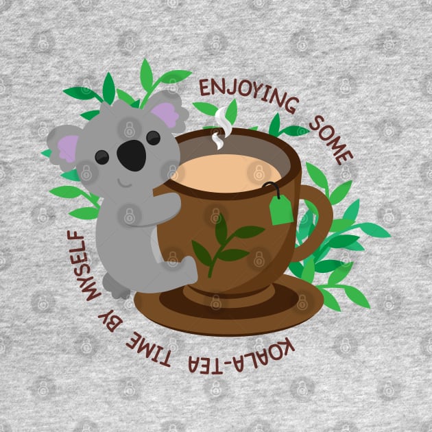 Koala-Tea Time by StrayKoi